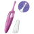 Vibrador de Ponta - Vibrador Lay-On com Ponta Circulante para Estimulação Direcionada do Clitóris e Zonas Erógenas - comprar online