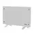 LILIANA - CALEFACTOR TURBO PANEL DE VIDRIO TERMOTEMPLADO 1200 W