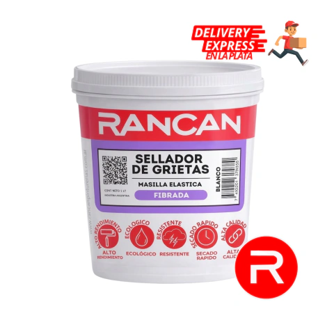 RANCAN SELLADOR DE GRIETAS FIBRADO BLANCO 1,25 KILOS
