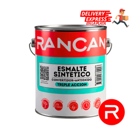 RANCAN ESMALTE 3en1 BLANCO SATINADO 4 LITROS