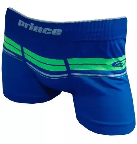 Boxer Prince Microfibra + Licra Azul