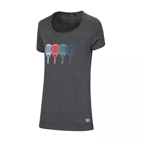 Camiseta Wilson Padel I Cinza - comprar online