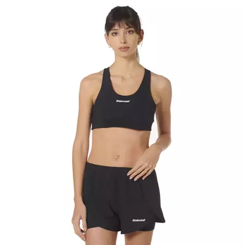 Short Con Calza Babolat Strike Negro - comprar online