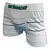 Boxer Prince de Algodão Listrado Branco