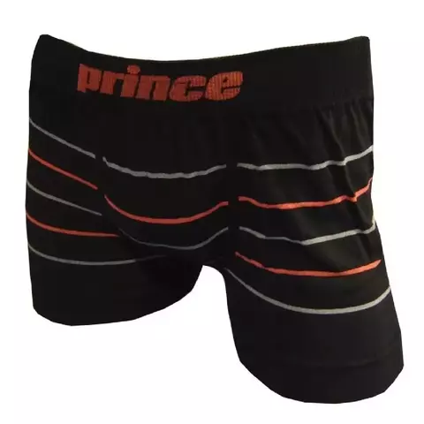 Boxer Prince Algodón Rayado Negro