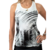 Musculosa Head Club Tank Blanco/Negro