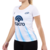 Remera Bullpadel Alacre Argentina Blanca Dama en internet