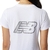 Remera New Balance Essentials Tee Blanca - tienda online