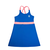 Vestido X-Trust Barcelona Azul/Rosa