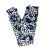 Calza Yazuka Chupin Full Print Celeste - comprar online
