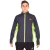 Campera Rompeviento Bullpadel Tunez Gris/Amarillo - comprar online