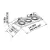 Spot de Embutir Recuado Chanfrado Retangular Triplo PAR20 34,6x13,8x12cm Alumínio Branco - Newline IN50333 - comprar online