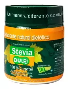 Edulcorante Stevia En Polvo X 90 Grs Dulri - comprar online
