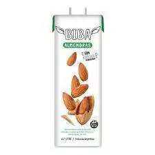 Leche de almendras original BIBA x1L