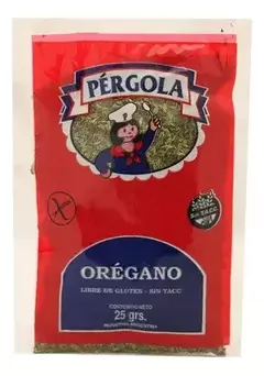 Orégano en hoja pergola Sin Tacc x25g - comprar online