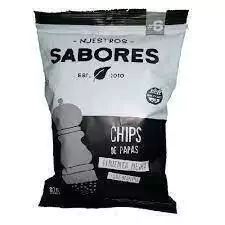 Papas con Pimienta nuestros sabores x 80g