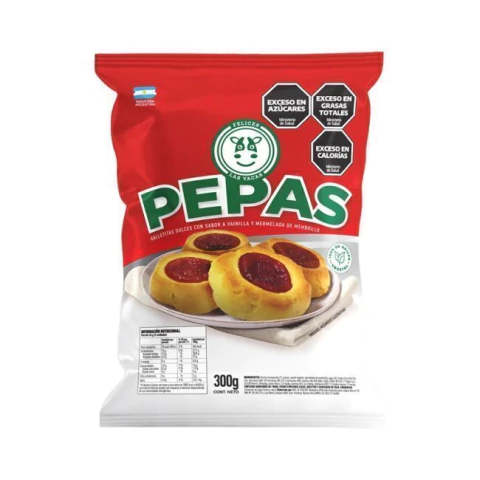 Pepas Veggies x 300Gr Felices Las Vacas