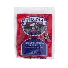 Pimienta Negra Grano pergola Sin Tacc x25g - comprar online