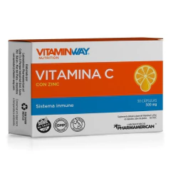 VITAMINA C VITAMIN WAY - Estuche x 30 cápsulas - comprar online