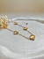Choker Trevo Dourado Inspiração em Aço Inoxidável Dourado - comprar online