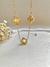 Choker Trevo Dourado Inspiração em Aço Inoxidável Dourado - Donna Acessórios | Jóias em Aço Inoxidável