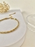 Pulseira Cordão Baiano 3mm em Aço inoxidável Dourado - Donna Acessórios | Jóias em Aço Inoxidável