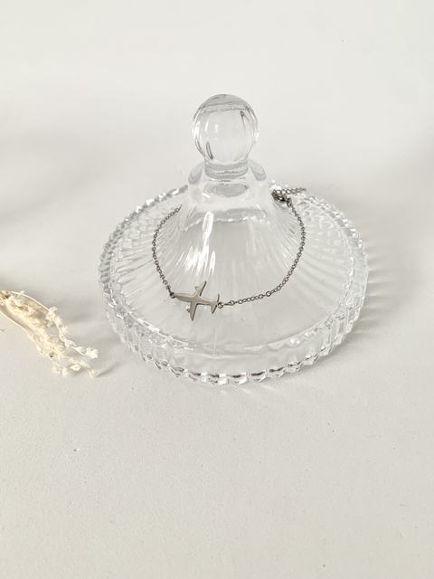 Tornozeleira Viagem em Aço Inoxidável