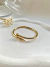 Bracelete Prego em Aço Inoxidável Dourado na internet