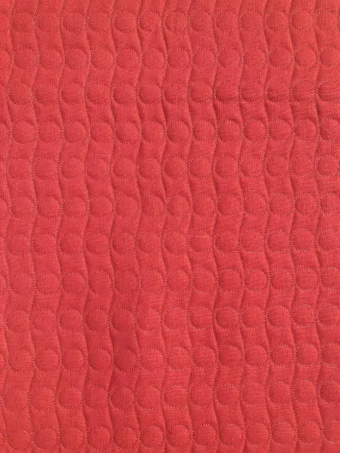 Linho Rústico Misto Matelassado circulo na linha dupla