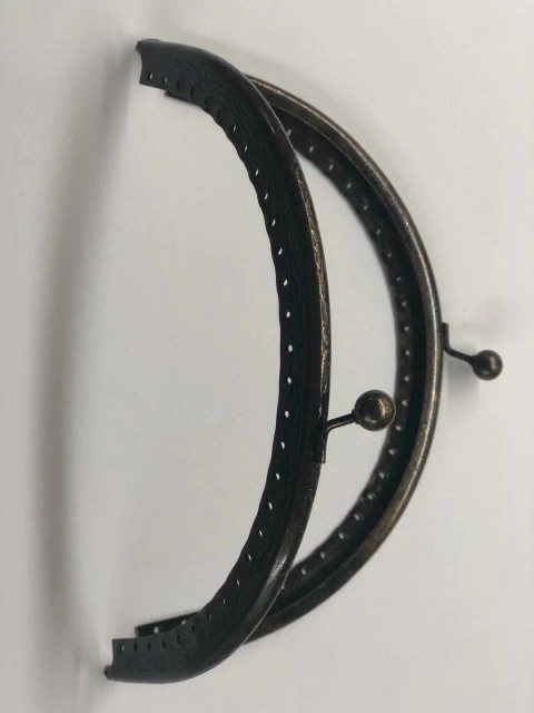 Fecho metálico ouro velho de costura 7 x 15 cm - comprar online