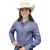 Camisa Life Western Com Pedrarias- Azul