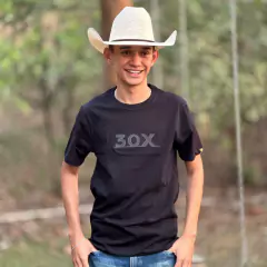 Camiseta Masculina 30X- Preta