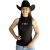 Blusa Canelada Gola Alta Regata Thankfield Preta