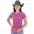 T-shirt Feminina Texas Farm Rosa CF267