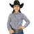 Camisete Rodeio Farm Feminina Xadrez Medio Azul e Preto 212/3