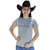 Camiseta Feiminina Texas Farm Cinza CF211