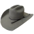 Chapeu Pralana Big Horse II Cinza