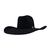 Chapéu Pralana Cross Felt Preto - Brasil Cowboy - Moda Country Masculina e Feminina