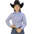 Camisete Rodeio Farm Manga Longa Xadrez Pequeno Azul 212/1