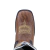 Bota Made in Lida Barriga Avestruz Marrom e Preta 03 6963 - Brasil Cowboy - Moda Country Masculina e Feminina