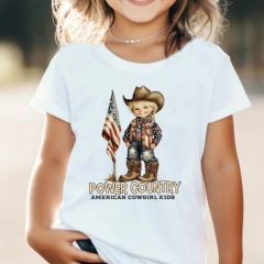 Camiseta Infantil Feminina Power Country
