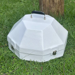 Case p/chapéu king western - Branco - comprar online