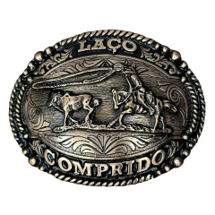 Fivela Master Laço Comprido Bronze 587