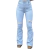 Calça Flare Feminina Clear Com Strass - comprar online