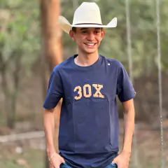 Camiseta Masculina Azul Marinho 30x