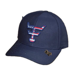 Bone Texas Farm Azul Marinho Com Bordado