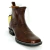Botina Goyazes Masculina Bolha Em Gel Mustang Café - 1939101-CA