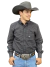 Camisa Rodeio Farm Masculina Manga Longa Xadrez Preta 111/3