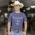 Camiseta Masculina Texas Farm Azul Marinho-CM519