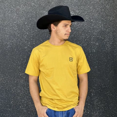 Camiseta Txc Masculina Mostarda